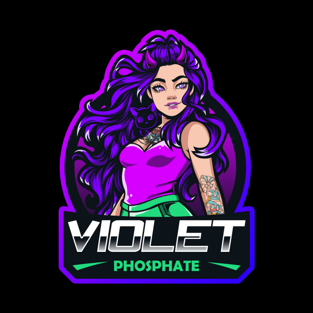 VioletPhosphate Logo by Violets Chaos Creations