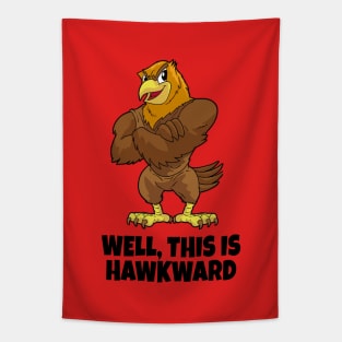 Well, This Is Hawkward Tapestry