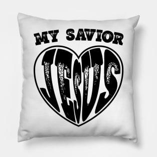 I love my savior Jesus Pillow