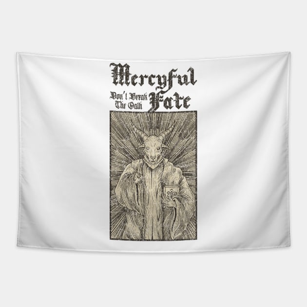 BAPHOMET ON PREACH (MERCYFUL FATE) Tapestry by elsa-HD