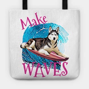 WAVES Husky Tote