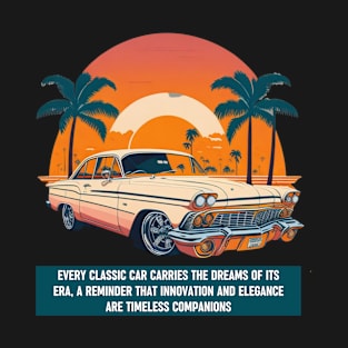 Funny shirt, Dad's old car, cute old car T-Shirt