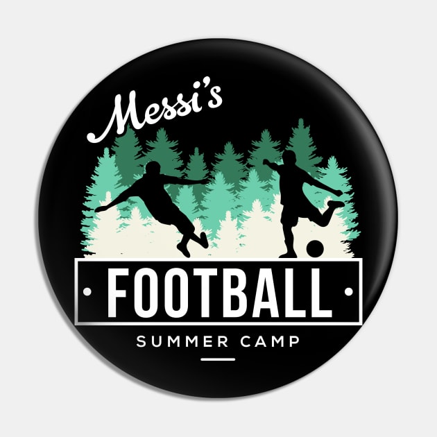 Messi's Football Summer Camp Pin by Rebus28