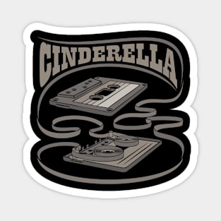 Cinderella Exposed Cassette Magnet