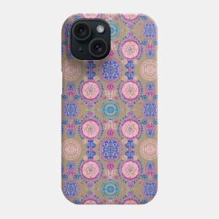 Ornamental decorative pattern geometric maya Phone Case