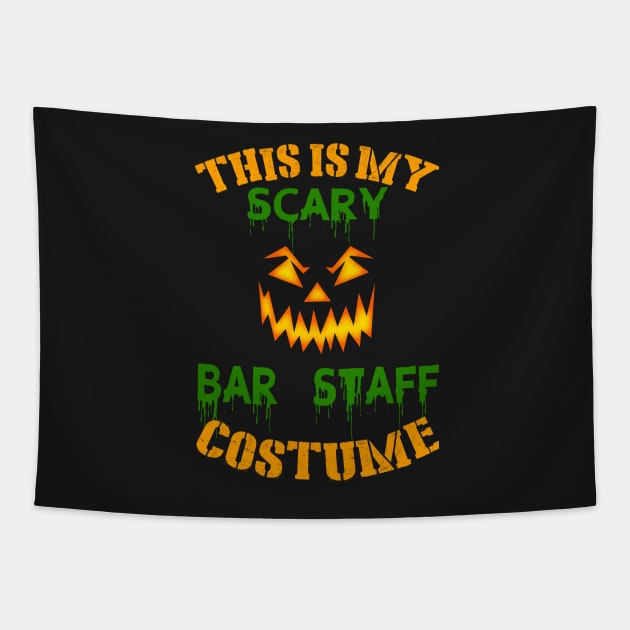 This Is My Scary Bar Staff Costume Tapestry by jeaniecheryll