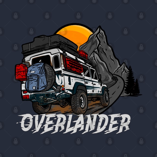 Land Cruiser Adventure Seeker - White by 4x4 Sketch