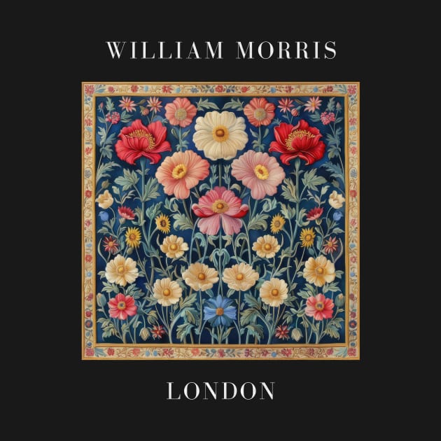 William Morris "Artisanal Woodland Reverie" by William Morris Fan