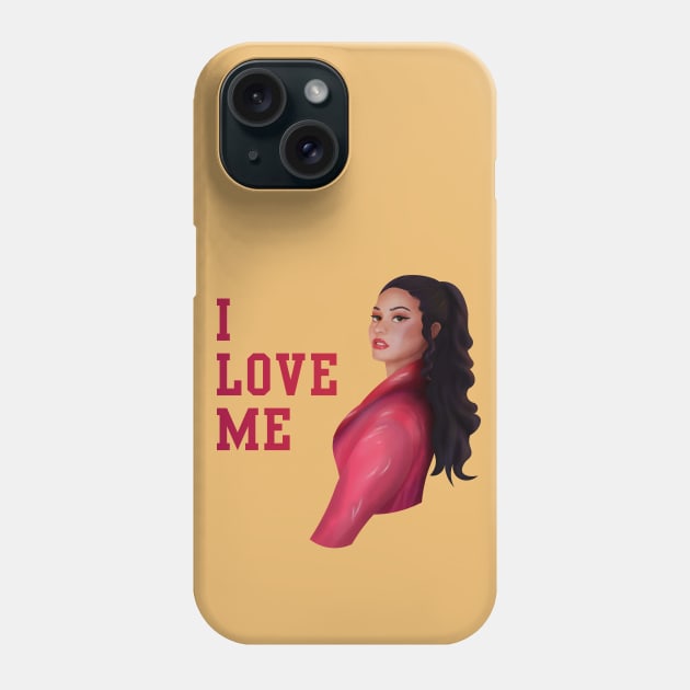 I love me - Demi Lovato Phone Case by misswoodhouse