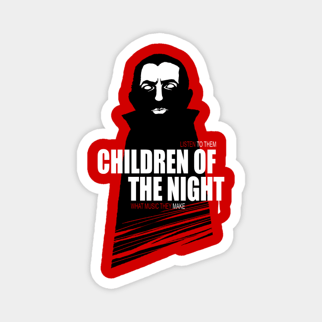 Children of the Night Walk Home Alone... At Night. Magnet by Samhain1992