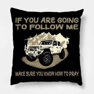 Offroad Adventure Extreme 4x4 Pillow