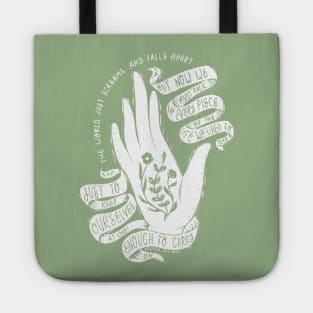 The World Just Screams and Falls Apart Tote