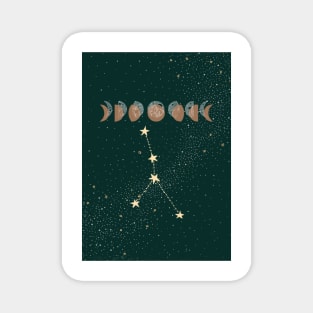 Cancer zodiac Moon phases Magnet