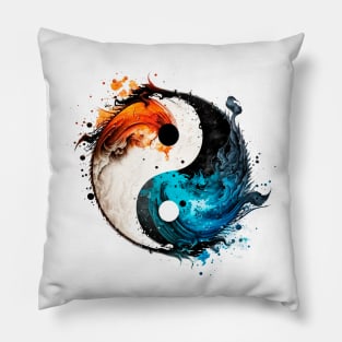 Yin Yang T-Shirt Pillow