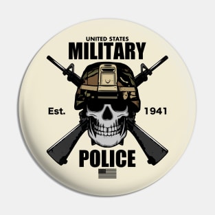 US Military Police Pin