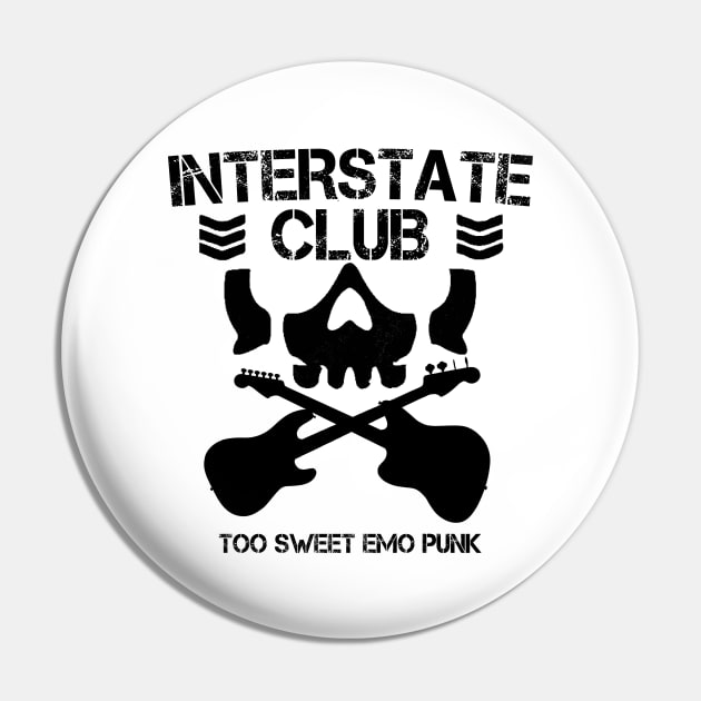 Too Sweet Emo Punk Pin by Green Interstate