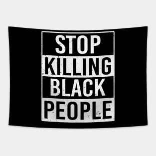 George Floyd Black Lives Matter Stop Killing Black People Tapestry