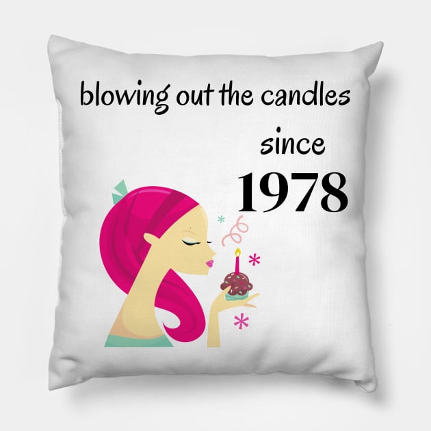 46th birthday Pillow by Love My..