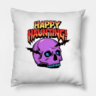 Happy Haunting Halloween Pillow