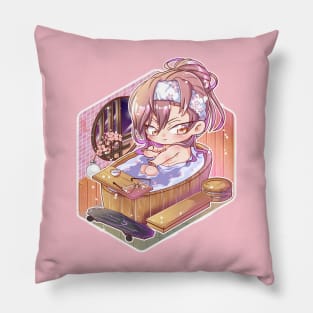 Bath Time Cherry Blossom Pillow