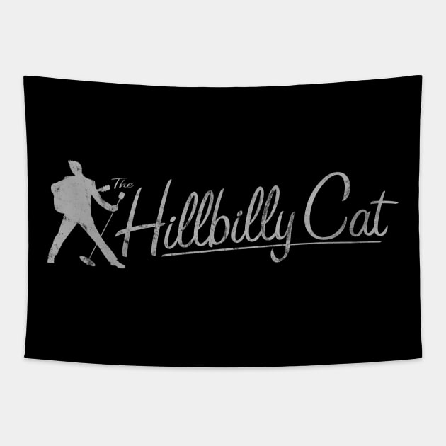 The Hillbilly Cat Tapestry by ShredBeard