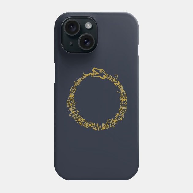 Ouroboros Phone Case by katiestack.art