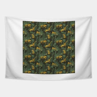 The Leopard Jungle Pattern Tapestry