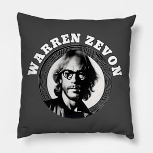 Warren Zevon Pillow