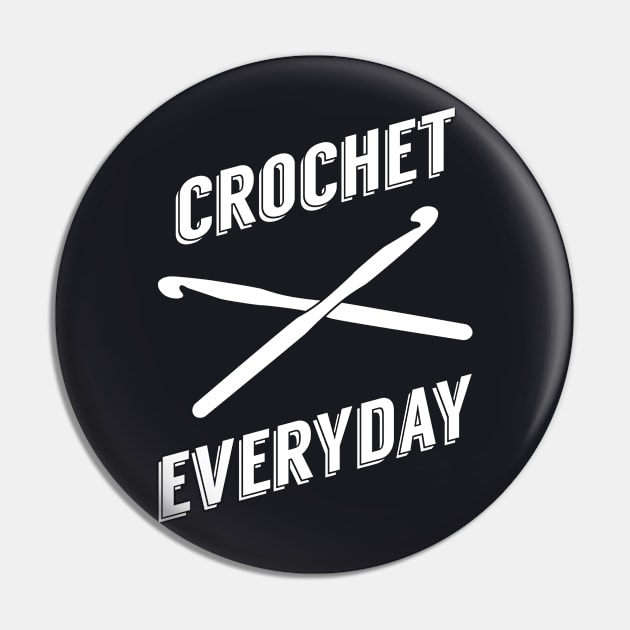 Crochet Everyday Pin by Jujufox