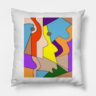 Cubist geometry 33 Pillow