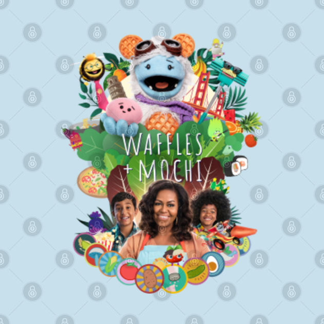 Waffles and Mochi Waffles Mochi Netflix TShirt TeePublic