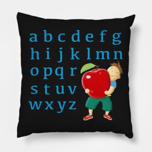 Teachers Now I know my abc! Pillow