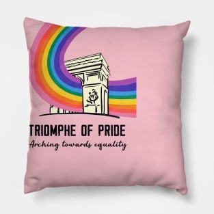 Arc De Triomphe Pride Pillow