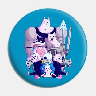 Undertale dogs Pin