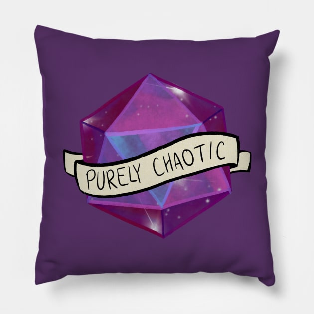 Purely Chaotic Pillow by Aymzie94