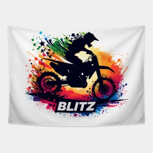 Motocross Tapestry