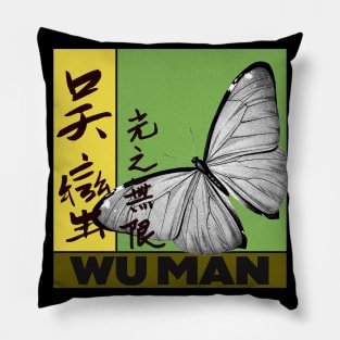 Wu Man new age Pillow