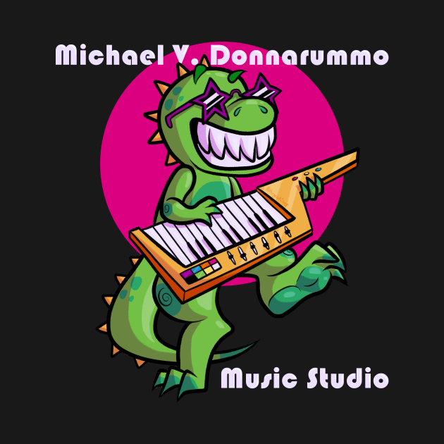 Keytar Dino with Studio Name by MVD Music Studio