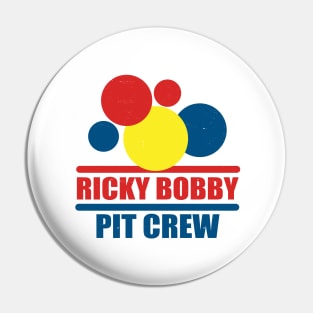 Ricky Bobby Pit Crew logo Pin