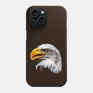 Majestic portrait of a Bald eagle Phone Case