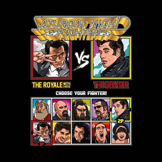 Saturday Night Fighter - John Travolta VS by RetroReview