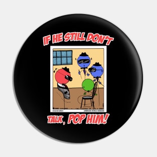 Mobster Baloons Funny Gangster Parody Novelty Gift Pin