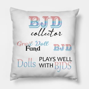 BJD Collector Sticker Pack Pillow