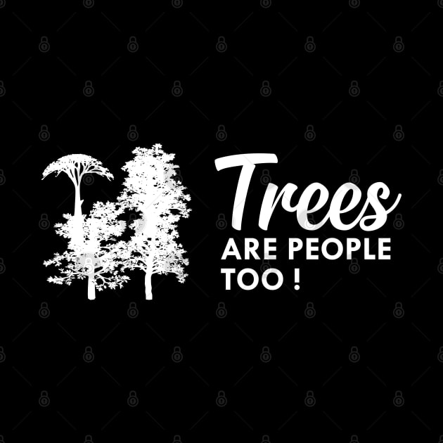 Tree - Trees are people too by KC Happy Shop