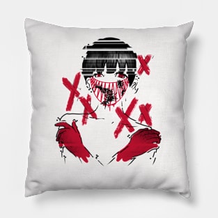 Anime Life ( Black - No Text) Pillow