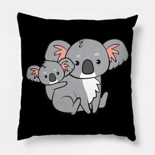 Koala - with little baby Pillow