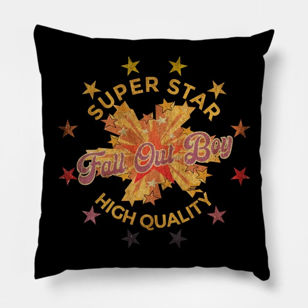 SUPER STAR - Fall Out Boy Pillow by Superstarmarket