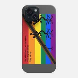 Time to Bloom (Philadelphia Pride) Phone Case