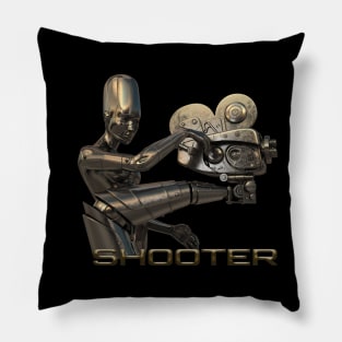 Cool Sci-Fi Film Shooter Cameraman with Camera Stabilizer Pillow