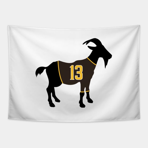 Manny Machado GOAT Tapestry by cwijeta